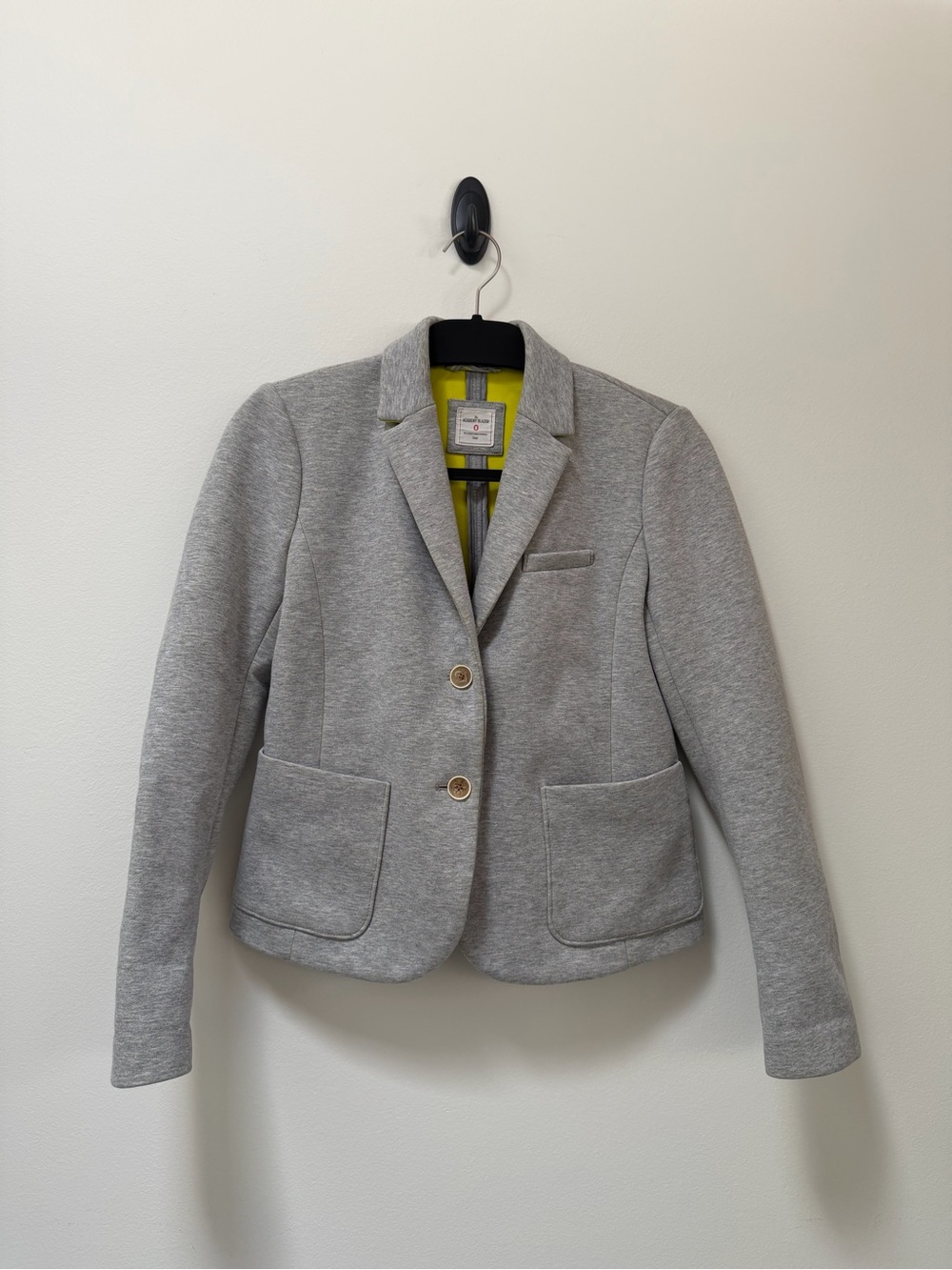 Gap The Academy Blazer Gray Size 0
